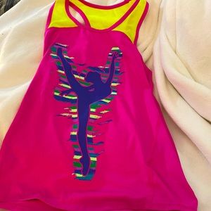 Girls Size L (10/12) MTA Sport Racerback Tank Top